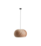 Wooden pendant lamps - Aldex Nature Dark L Pendant Lamp 1 x max 15W LED (1110G_L) - product 1