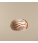 Wooden pendant lamps - Aldex Nature Dark L Pendant Lamp 1 x max 15W LED (1110G_L) - product 4
