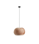 Wooden pendant lamps - Aldex Nature Dark M Pendant Lamp 1 x max 15W LED (1110G_M) - product 1
