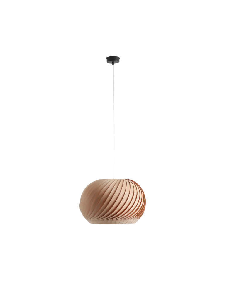 Wooden pendant lamps - Aldex Nature Dark M Pendant Lamp 1 x max 15W LED (1110G_M) - product kolory-swiatla.pl 1