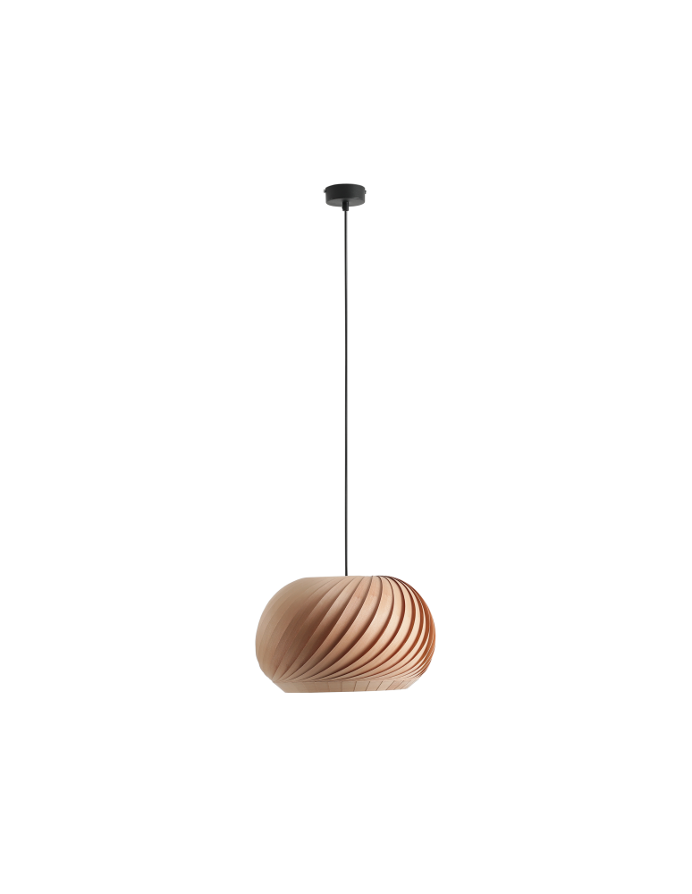Wooden pendant lamps - Aldex Nature Dark S Pendant Lamp 1 x max 15W LED (1110G_S) - product kolory-swiatla.pl 1