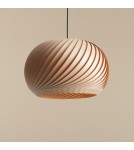 Wooden pendant lamps - Aldex Nature Dark M Pendant Lamp 1 x max 15W LED (1110G_M) - product 3