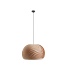 Wooden pendant lamps - Aldex Nature Dark Xl Pendant Lamp 1 x max 15W LED (1110G_XL) - product 1
