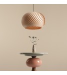 Wooden pendant lamps - Aldex Nature Dark M Pendant Lamp 1 x max 15W LED (1110G_M) - product 5