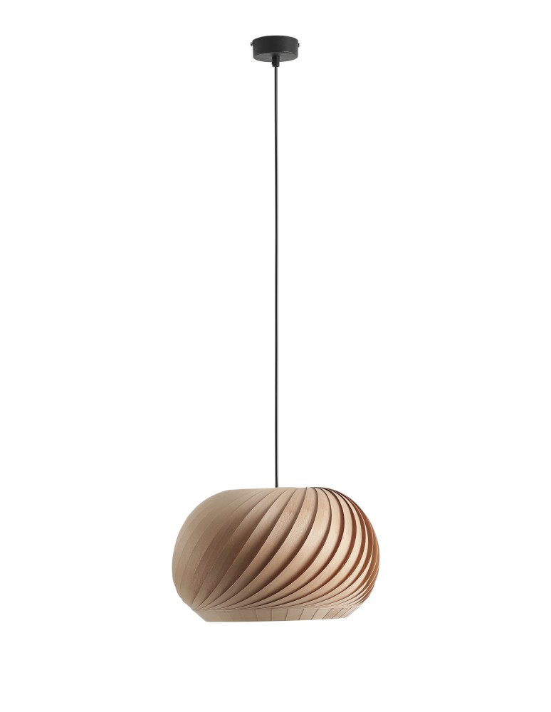 Wooden pendant lamps - Aldex Nature Dark S Pendant Lamp 1 x max 15W LED (1110G_S) - product kolory-swiatla.pl 5