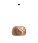 Wooden pendant lamps - Aldex Nature Dark Xl Pendant Lamp 1 x max 15W LED (1110G_XL) - product 5
