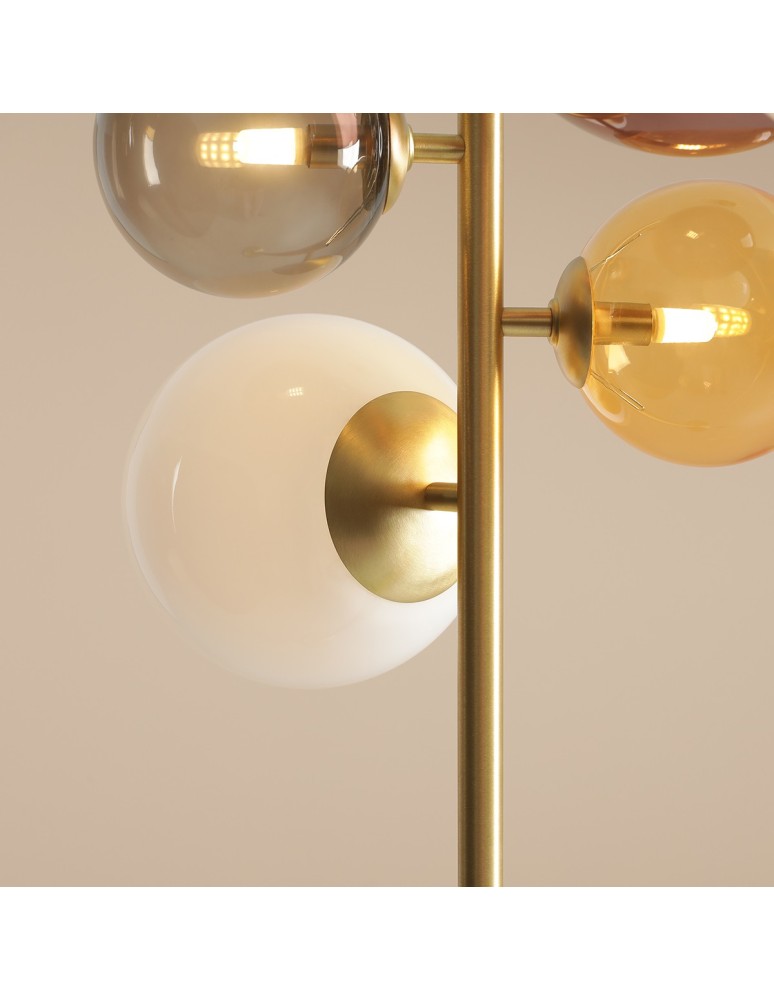 Modern floor lamps - Aldex Bloom Multicolour Standing Lamp 4 x max 5W LED (1111A40) - product kolory-swiatla.pl 2