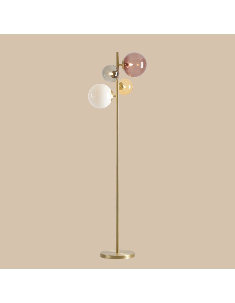 Modern floor lamps - Aldex Bloom Multicolour Standing Lamp 4 x max 5W LED (1111A40) - product kolory-swiatla.pl 3