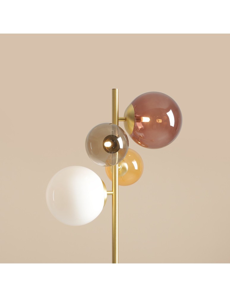 Modern floor lamps - Aldex Bloom Multicolour Standing Lamp 4 x max 5W LED (1111A40) - product kolory-swiatla.pl 4