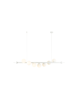 Aldex Pendant Lamp Wave 7 White 7 x max 10W LED (1115T).