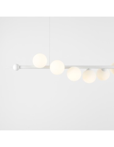 Aldex Pendant Lamp Wave 7 White 7 x max 10W LED (1115T). - product 2