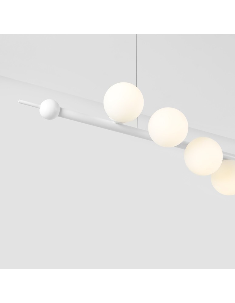 Pendant lamps spheres - Aldex Pendant Lamp Wave 7 White 7 x max 10W LED (1115T). - product kolory-swiatla.pl 3
