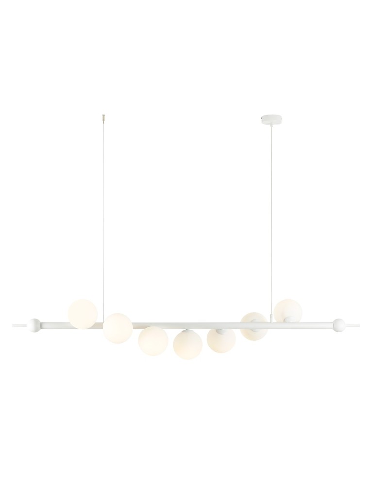 Pendant lamps spheres - Aldex Pendant Lamp Wave 7 White 7 x max 10W LED (1115T). - product kolory-swiatla.pl 5