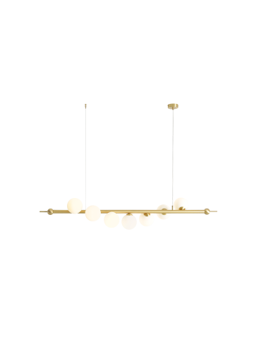 Aldex Pendant Lamp Wave 7 Brass 7 x max 10W LED (1115T40)