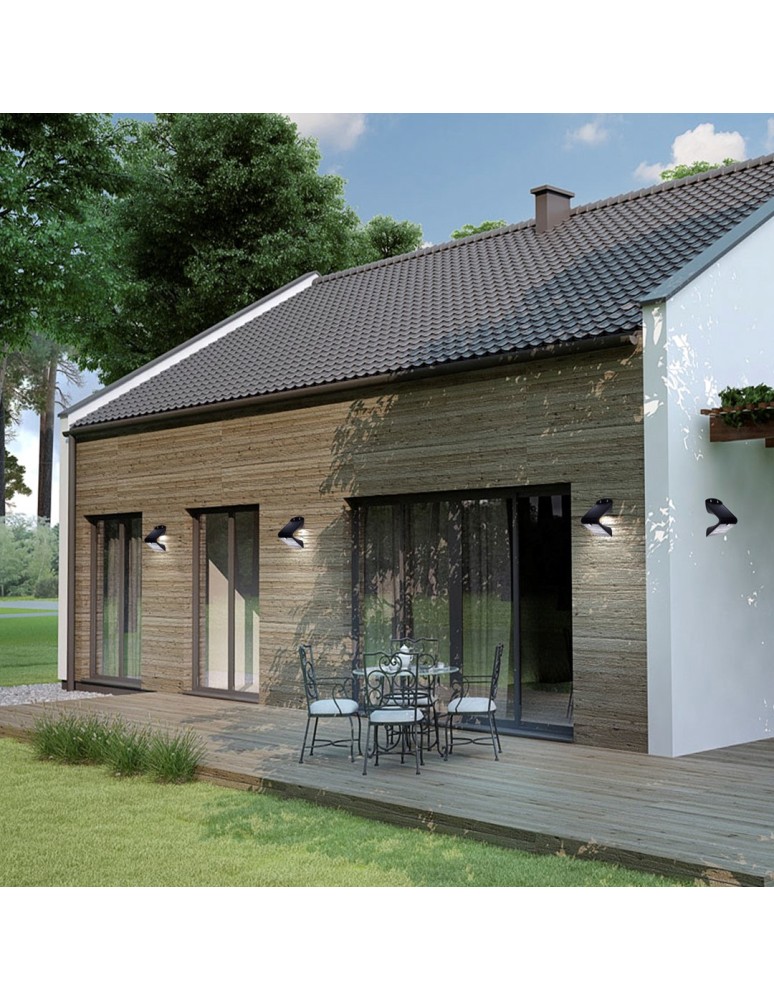 Eko-Light Lampka Solarna Butterfly Czarna 3,2W EKO3874 Eko-Light Lampka Solarna Butterfly Czarna 3,2W EKO3874