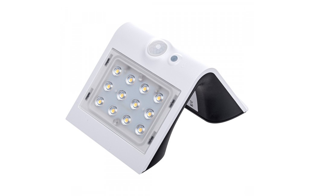 Eko-Light Lampka Solarna Butterfly Biała 1,5W EKO8817