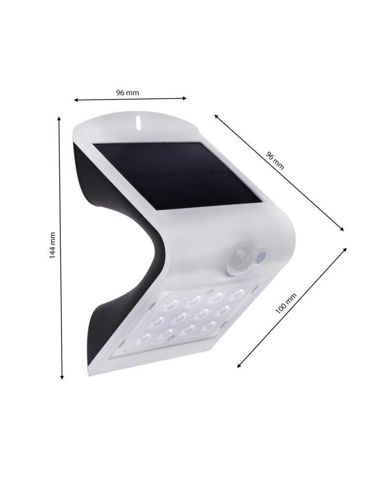 Solar lamps - Eko-Light Butterfly Solar Lamp White 1.5W EKO8817 - product kolory-swiatla.pl 5