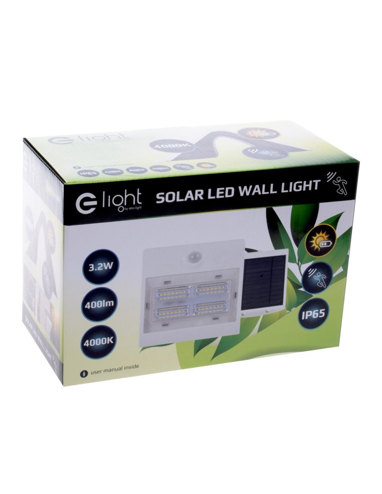 Solar lamps - Eko-Light Butterfly Solar Lamp White 3.2W EKO8824 - product kolory-swiatla.pl 5