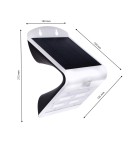 Solar lamps - Eko-Light Butterfly Solar Lamp White 3.2W EKO8824 - product 9