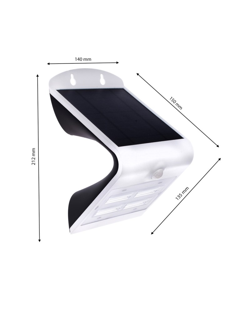 Solar lamps - Eko-Light Butterfly Solar Lamp White 3.2W EKO8824 - product kolory-swiatla.pl 9