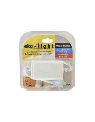 Eko-Light POWER CABLE WITH CONTROLLER FOR LED RGB HOSE EK9108 - product 2