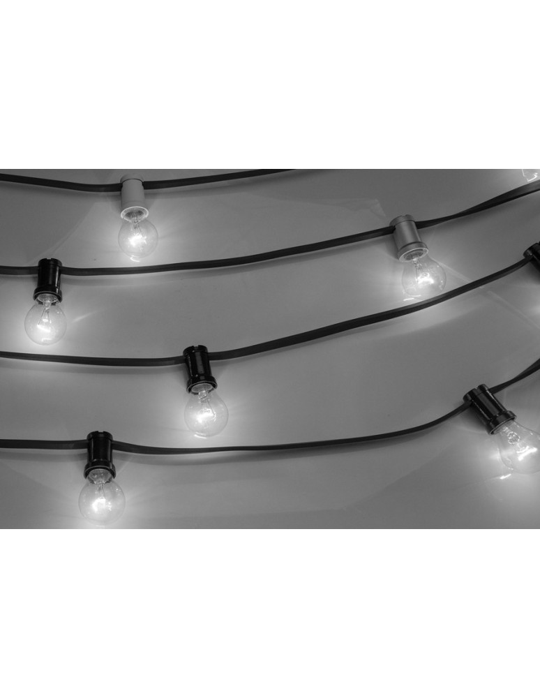 Garden garlands - Eko-Light PROFESSIONAL GIRLAND IP44 BLACK 5M + SOCKET EKO1571 - product kolory-swiatla.pl 5