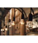 Garden garlands - Eko-Light PROFESSIONAL GIRLAND IP44 BLACK 10M + SOCKET EKO1595. - product 4