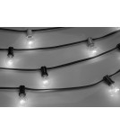 Garden garlands - Eko-Light PROFESSIONAL GIRLAND IP44 BLACK 10M + SOCKET EKO1595. - product 5