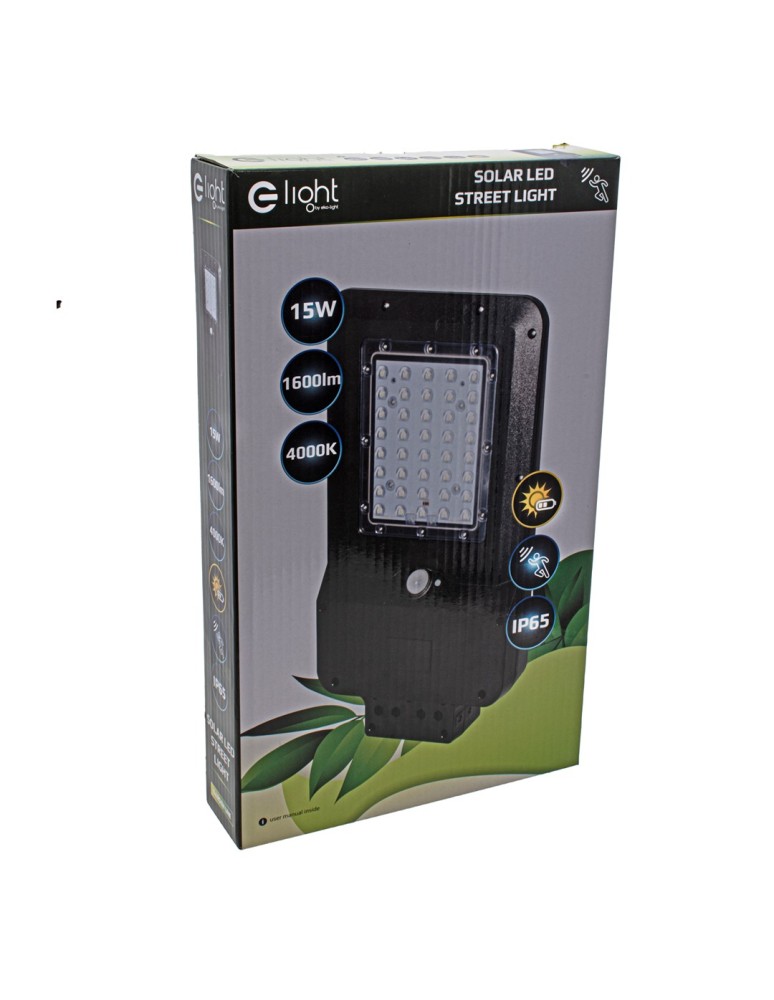 Solar lamps - Eko-Light Solar Street Lamp 15W 4000K EKO2028. - product kolory-swiatla.pl 9