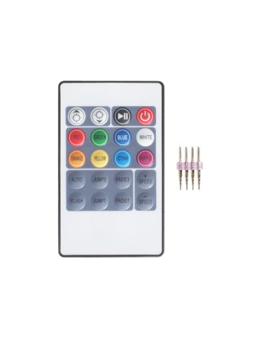 Eko-Light KABEL ZASILAJĄCY ZE STEROWNIKIEM I PILOTEM DO NEON LED RGB EKF1139 - produkt 2