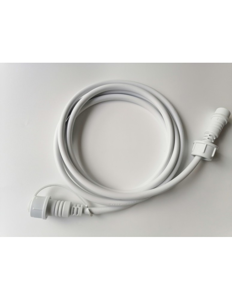Garden garlands - Eko-Light White power cable/extender for GIRILANDA 2m EKO7558 - product kolory-swiatla.pl 1