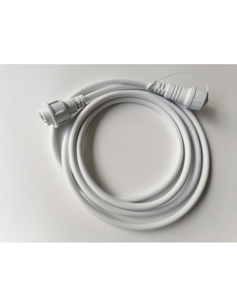 Garden garlands - Eko-Light White power cable/extender for GIRILANDA 2m EKO7558 - product kolory-swiatla.pl 2