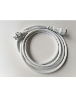 Eko-Light Kabel zasilający/przedłużacz BIAŁY do GIRILANDY 2m EKO7558 - produkt 2
