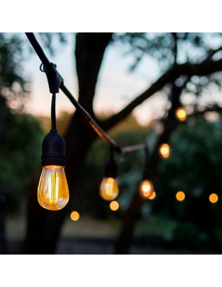 Garden garlands - Eko-Light GIRLAND 10 METERS (without bulbs) EKO6918 - product kolory-swiatla.pl 8