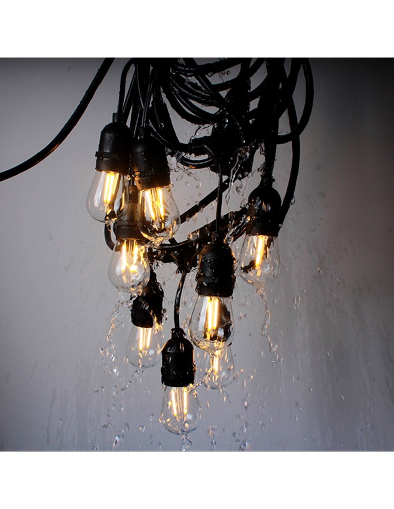 Garden garlands - Eko-Light GIRLAND 10 METERS WITH FILAMENT LIGHT 10x1.5W EKO6925 - product kolory-swiatla.pl 9