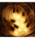 Garden garlands - Eko-Light GIRLAND 15 METERS White (without bulbs) EKO9889 - product 3