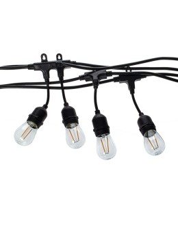 Eko-Light 15 METER GIRLAND WITH FILAMENT LIGHT 15x1W EKO9843.