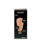 Decorative LED bulbs - Eco-Light filament lamp 6W ST64 E27 ML548 - product 2