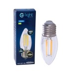 LED bulbs E27 230V - Eko-Light LED Filament Bulb 4W C37 E27 2700K EKZF003. - product 2