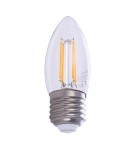LED bulbs E27 230V - Eko-Light LED Filament Bulb 4W C37 E27 2700K EKZF003. - product 4
