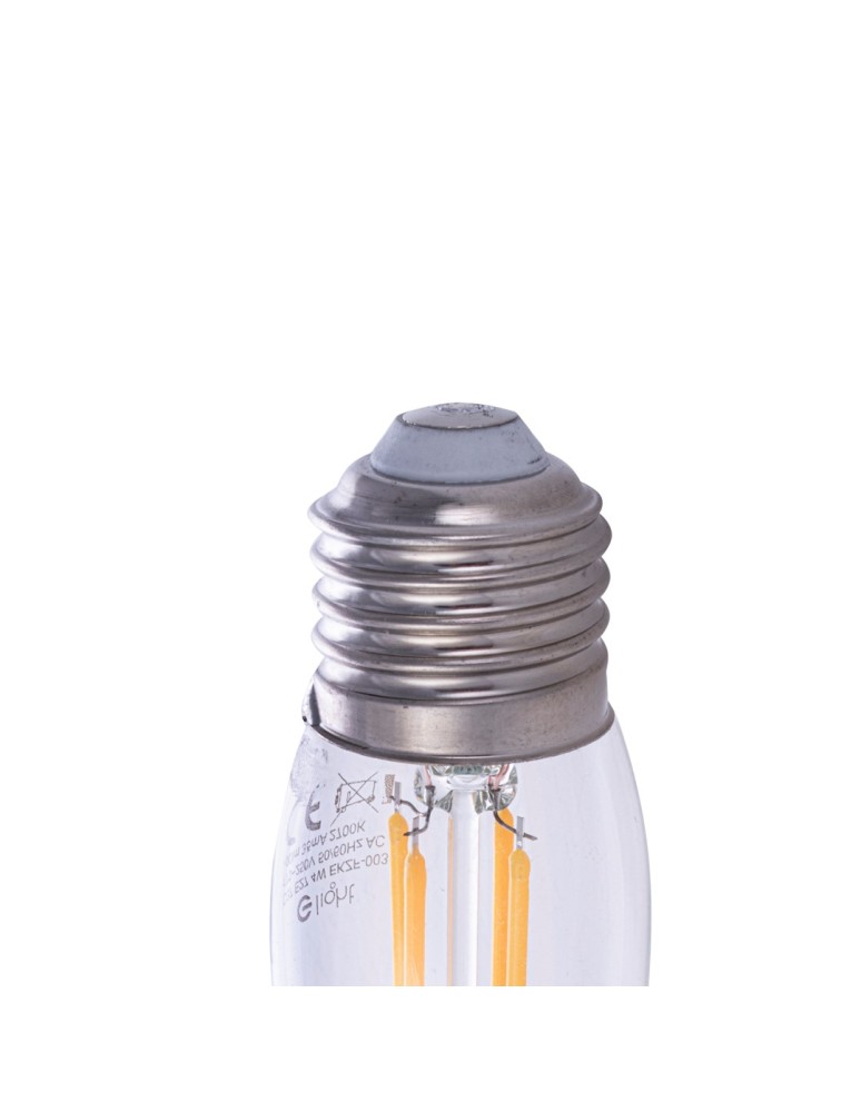 LED bulbs E27 230V - Eko-Light LED Filament Bulb 4W C37 E27 2700K EKZF003. - product kolory-swiatla.pl 5