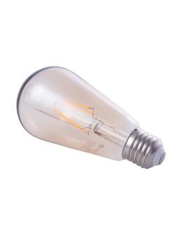 Eco-Light Decorative Light Bulb 4W ST64 E27 Amber EKZA3621