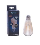 Decorative LED bulbs - Eco-Light Decorative Light Bulb 4W ST64 E27 Amber EKZA3621 - product 2