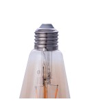 Decorative LED bulbs - Eco-Light Decorative Light Bulb 4W ST64 E27 Amber EKZA3621 - product 3