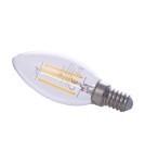 E14 230V LED bulbs - Eko-Light LED Filament Light Bulb 4W Candle E14 4000K EKZF0964. - product 1