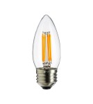 LED bulbs E27 230V - Eko-Light LED Filament Light Bulb 4W C37 E27 4000K EKZF103. - product 1