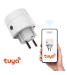 SMART extension cords and adapters - Eko-Light Tuya Smart Wi-Fi Plug Single 10A IP20 EKSM7473 - product 1