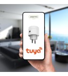SMART extension cords and adapters - Eko-Light Tuya Smart Wi-Fi Plug Single 10A IP20 EKSM7473 - product 6