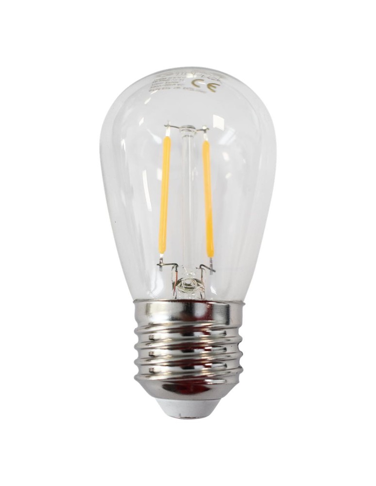 LED bulbs E27 230V - Eco-Light LED Filament Bulb 1W ST45 E27 2700K EKZF1050. - product kolory-swiatla.pl 3