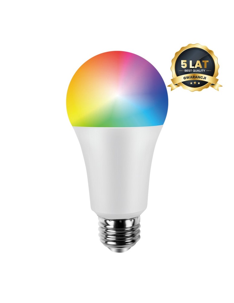SMART light bulbs - Eko-Light Wi-FI A70 11W E27 Smart Tuya RGB+CCT+DIM LED bulb EKSM6666. - product kolory-swiatla.pl 1
